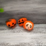 【ハロウィン期間限定】ジャックオランタンじんストラップ 