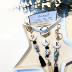 NEWデザイン追加！イニシャルキーホルダー