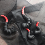 悪魔角カチューシャ(特大)クリップ(中)/ぴっぴ様オーダー
