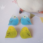 セキセイインコブローチ