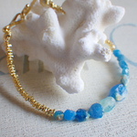 ☆再販☆　地中海ブレス Roman Glass Seaside