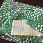 出産祝い ガーゼブランケット スタイ ハンカチ 三種5点セット