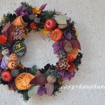 ｔ様へ　ハロウィン＊オウルwreath2017