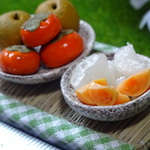 食欲の秋　柿と梨