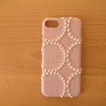 *受注製作*ミナペルホネン*タンバリン*ピンクベージュ*mina perhonen*iPhoneケース*iPhoneカバー*スマホケース*スマホカバー