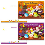 ポストカード5枚セット　Halloween