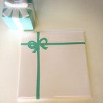 【送料込】ブルーリボン ティファニーブルー  鍋敷き ポットマット