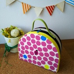 [訳あり] てんとう虫のトランクかばん 