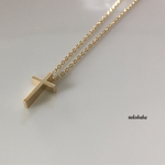 Cross Necklace〜十字架〜（ゴールド）