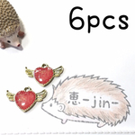 （6個）エンジェルピンクハート