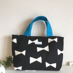 【yuzuki様専用】青空持ち手のリボントートバッグ