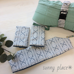 エルゴ♡抱っこ紐お出かけ三点セット【抱っこ紐まとめベルト サッキングパッド 首回りカバー】
