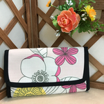★布製財布★   大きな花
