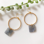 再再販♡シェルフープピアス