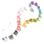 煌めく万華鏡 cat ピアス♡