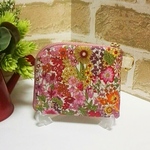 リバティ　ラミネートのコンパクト　L字ファスナー財布　[指定無しで送料無料]