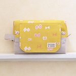 kozue0121様オーダー品・おむつポーチ・ちょうちょ・イエロー