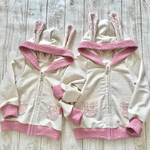 ＊m様オーダー品＊100&120size＊うさみみパーカー