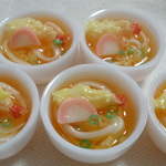 【再販2】てんぷらうどん☆樹脂粘土　ミニチュアフード