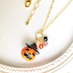 送料無料🎃ハロウィンロングネックレス