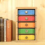 5段引き出しBOX -colorful 2-