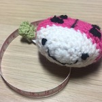くるくる巻き巻き♪　てんとう虫メジャー