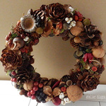 atelier blugra八ヶ岳〜（新作）静かな森の木の実Wreath003