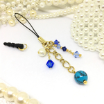 ♥ ターコイズのティアラ イヤホンジャック