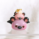もちゅくまコウモリ親子キーホルダー