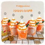  ☆再販☆オレンジフラペチーノ フェイクフラペチーノ フェイクスイーツ