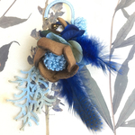謳う蒼い鳥 ear hook