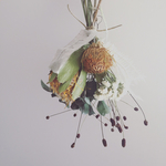 kaokaoさま ドライフラワー バンクシアのスワッグ*01