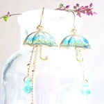 再販）UMBRELLA Earrings *Bijou Stone*