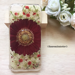 [iPhone7/8]ガーベラとオルレアのスマホケース
