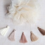 やわらか　糸タッセル　淡色系5色×10　50個セット