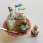 alice  in wonderland★小薔薇のコンフェッティケーキスタンド★