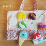 フェルトままごと☆ままごとバッグ