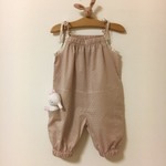 【merci企画セール】リバティがワンポイント♡ スイートカラーなほっこりサロペット♡ size80
