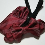 kinyako223様オーダー☆ 蝶ネクタイ  キッズ用 チーフ セット