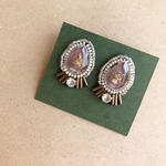 【新色】オトナ色♡イチゴ刺繍イヤリング〔ピアス〕