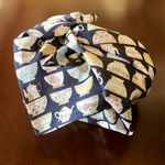 お弁当包み＊カフェオレボウルとティーポット