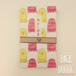 【ポチ袋】PACK DOOOG〜模様を創るカラフルな犬たち〜
