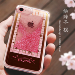 飾障子 -桜- スマホケース グリッター【iPhone全機種対応】