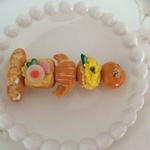 パンのバレッタ♡パン！パン！パン！♡6cmＧ