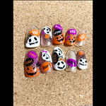 ハロウィンネイルチップ★J