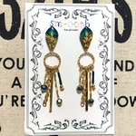 エメラルドグリーン×ゴールドジャラジャラ