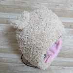 ミルクティピンク犬耳あて帽子 　５４　２点　takeさまオーダー品　