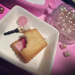 苺🍓チョコサンドクッキーイヤホンジャック