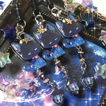 星空ニャンコのキーホルダー🌌