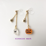 ハロウィン★ノンホールピアス/ピアス
